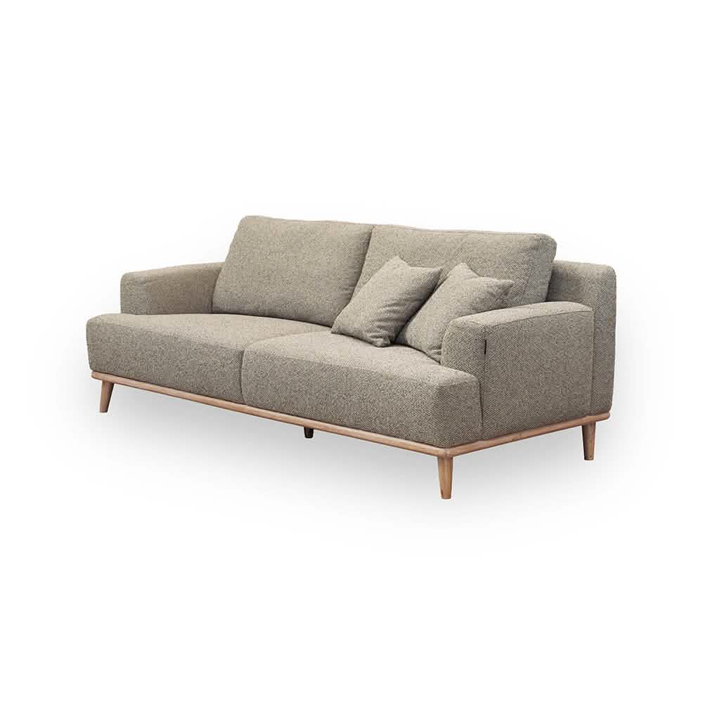 Tomson 3-pers. Sofa - Grøn/beige 220 cm