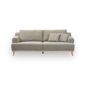 Tomson 3-pers. Sofa - Grøn/beige 220 cm