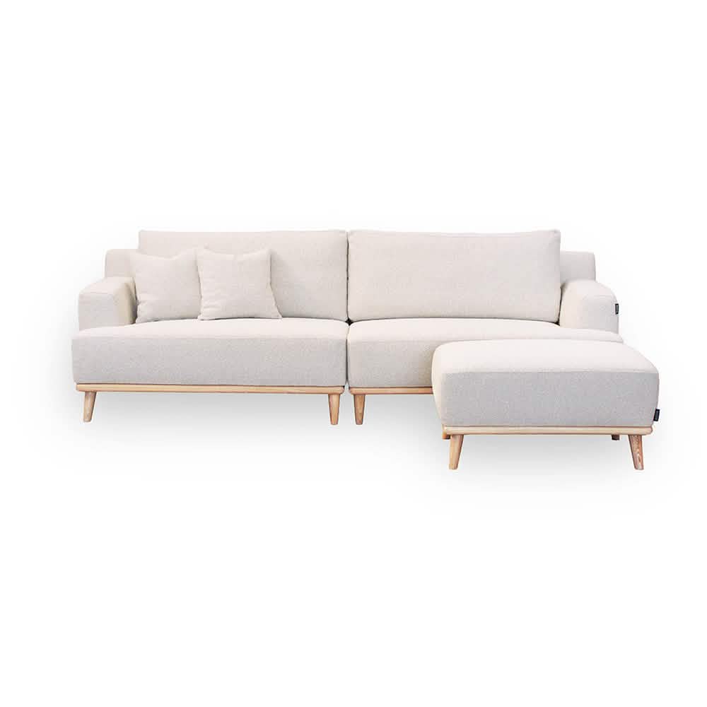 Tomson 4-pers. Sofa - Beige 260 cm