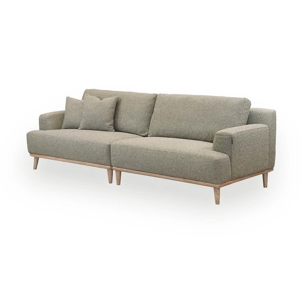 Tomson 4-pers. Sofa - Grøn/beige 260 cm