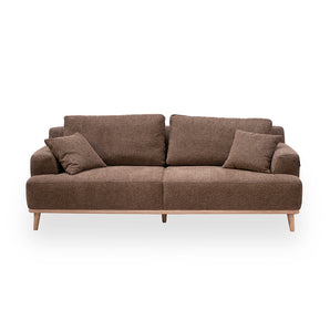 Tomson 3-pers. sofa - Brun 220 cm