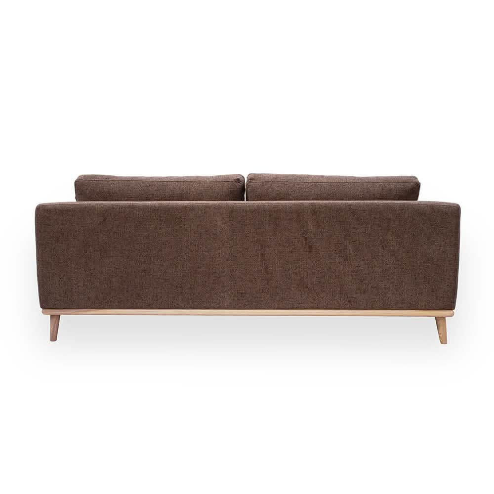 Tomson 3-pers. Sofa - Brun 220 cm