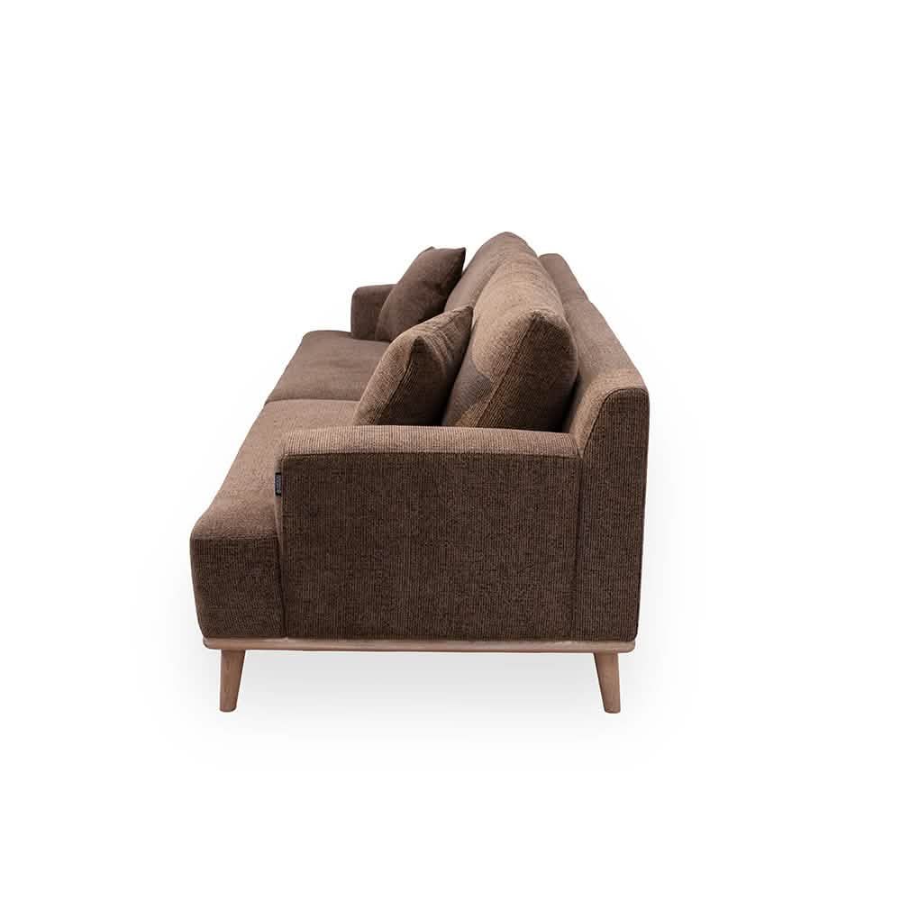Tomson 4-pers. Sofa - Brun 260 cm