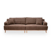 Tomson 4-pers. Sofa - Brun 260 cm