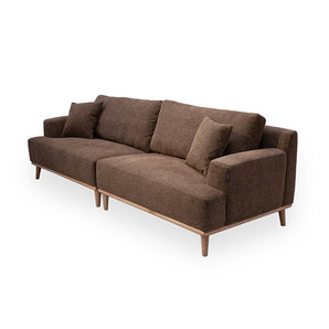 Tomson 4-pers. sofa - Brun 260 cm