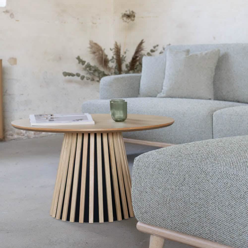 Tomson 4-pers. Sofa - Grøn/beige 260 cm