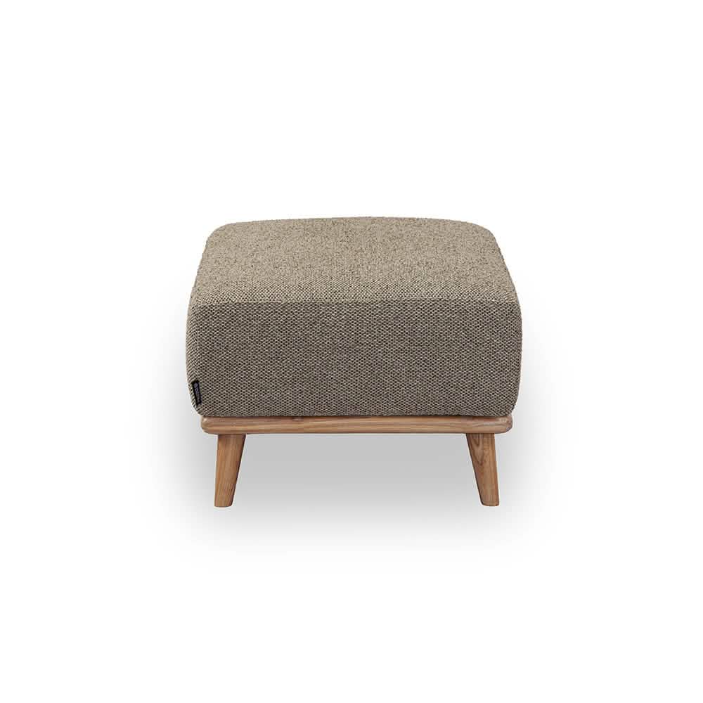Tomson Puf 90 x 65 cm - Grøn/beige