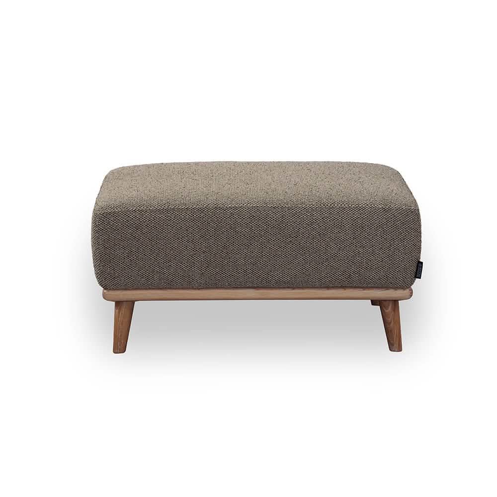 Tomson Puf 90 x 65 cm - Grøn/beige