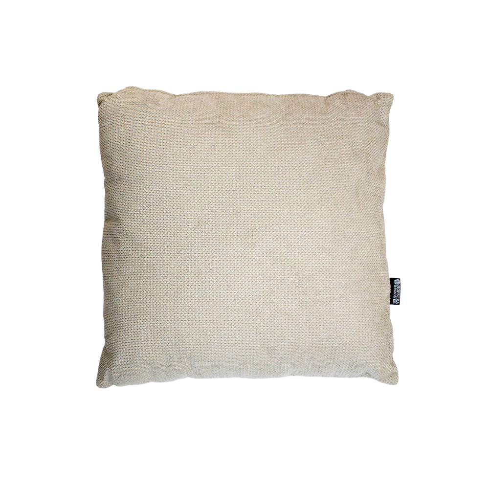 Pyntepude i Benne Beige - 45 x 45 cm