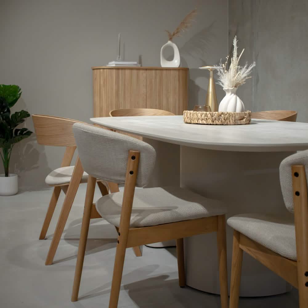 Velora Spisebord - Beige - 220 cm