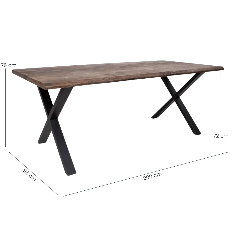 Venus Plankebord - 200 cm - Smoked Olieret Egetræ