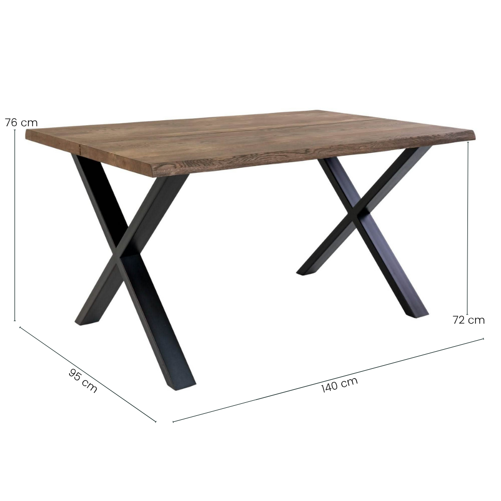Venus Plankebord - 140 cm - Smoked Olieret Egetræ