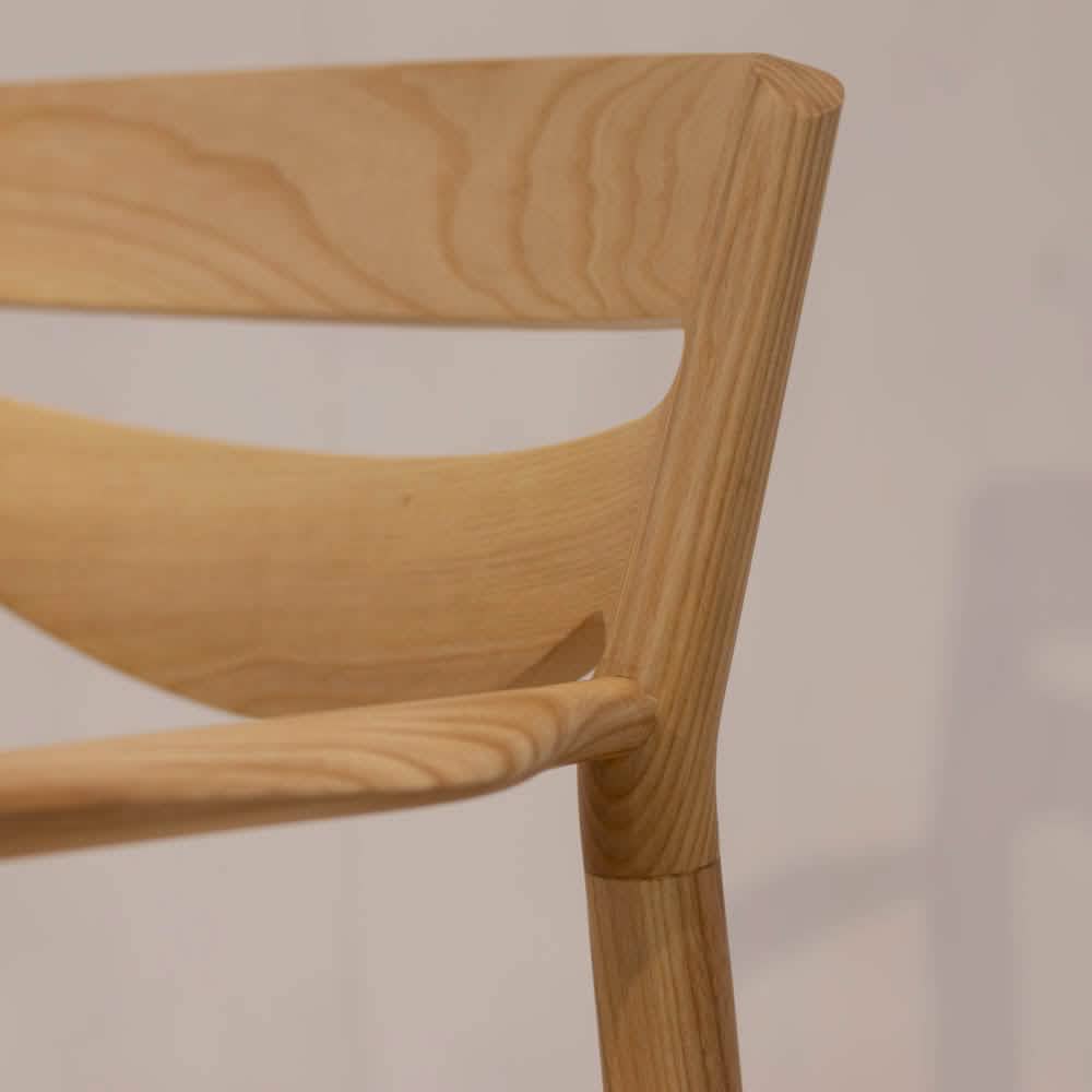 Yra Spisebordsstol – Natur ask m. fletsæde