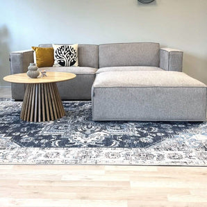 Balu Sofa - Sand inkl. puf - 230 cm