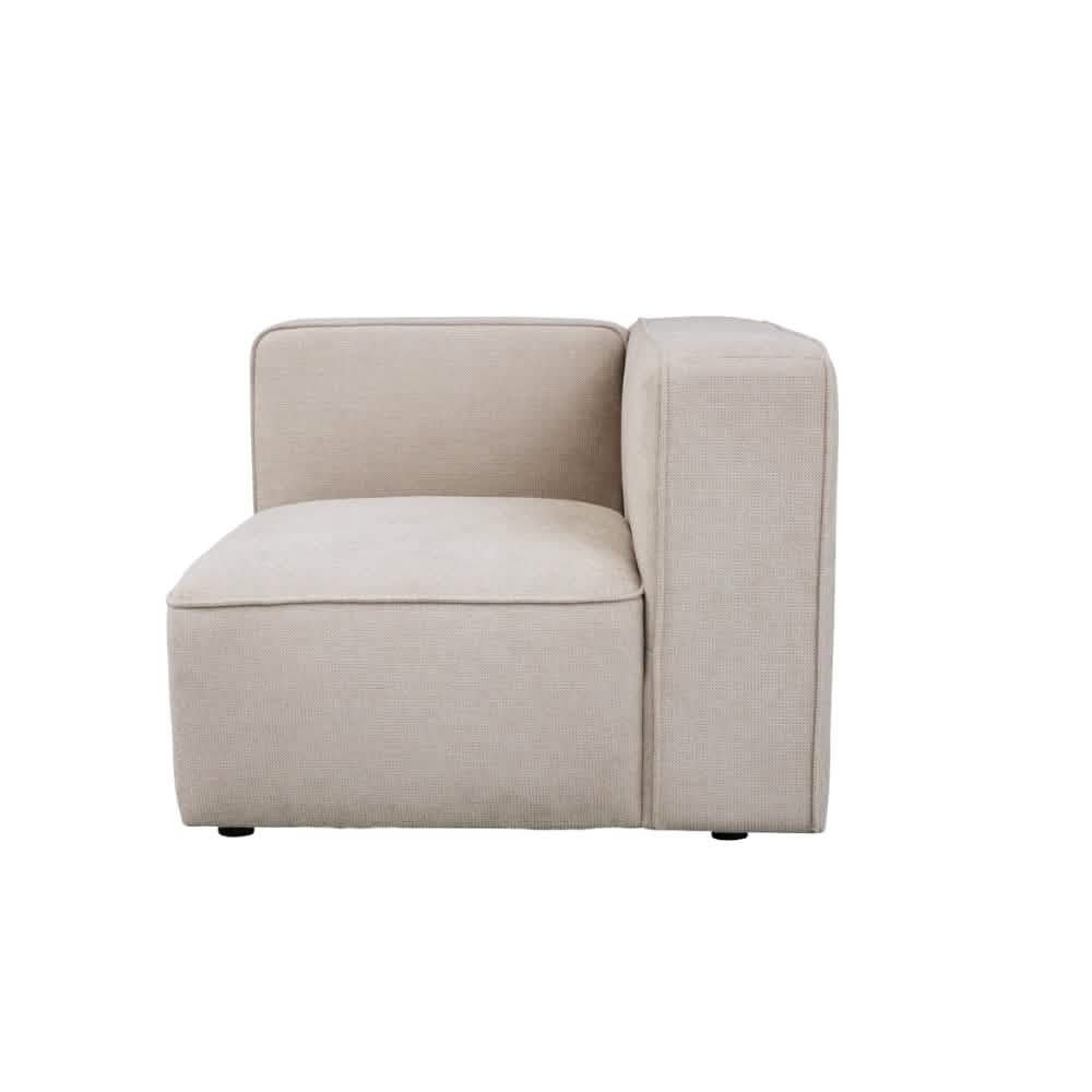 Benne Højre Hjørnemodul - Beige