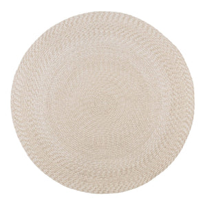 Menorca Tæppe - Sand Ø120 cm - Hofstra & Wagner