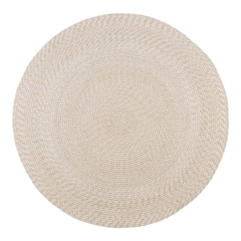 Menorca Tæppe - Sand Ø120 cm - Hofstra & Wagner