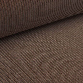Balu Sofa - Brun Fløjl inkl. puf - Hofstra & Wagner