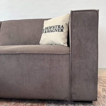 Balu Sofa - Grå Fløjl - Hofstra & Wagner