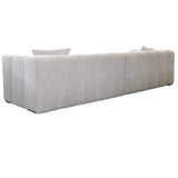 Bora Sofa i Beige Boucle - Venstrevendt - 300 cm - Hofstra & Wagner