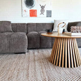 Bora Sofa i Grå Boucle - Højrevendt - 300 cm - Hofstra & Wagner