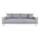 Lido 3 Personers Sofa - Lysegrå - Hofstra & Wagner