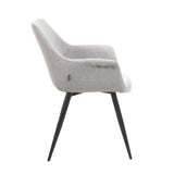 Luis Spisebordsstol - Beige Stof - Hofstra & Wagner