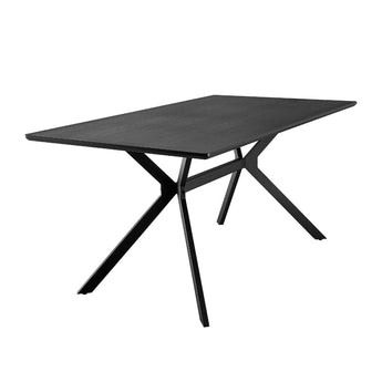 Muno Spisebord – Sort – 160 cm - Hofstra & Wagner