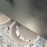 Muno Spisebord – Sort – 160 cm - Hofstra & Wagner