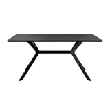 Muno Spisebord – Sort – 200 cm - Hofstra & Wagner