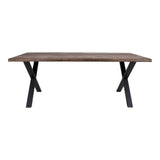 Toulon Plankebord - Smoked Eg (200 cm) - Hofstra & Wagner