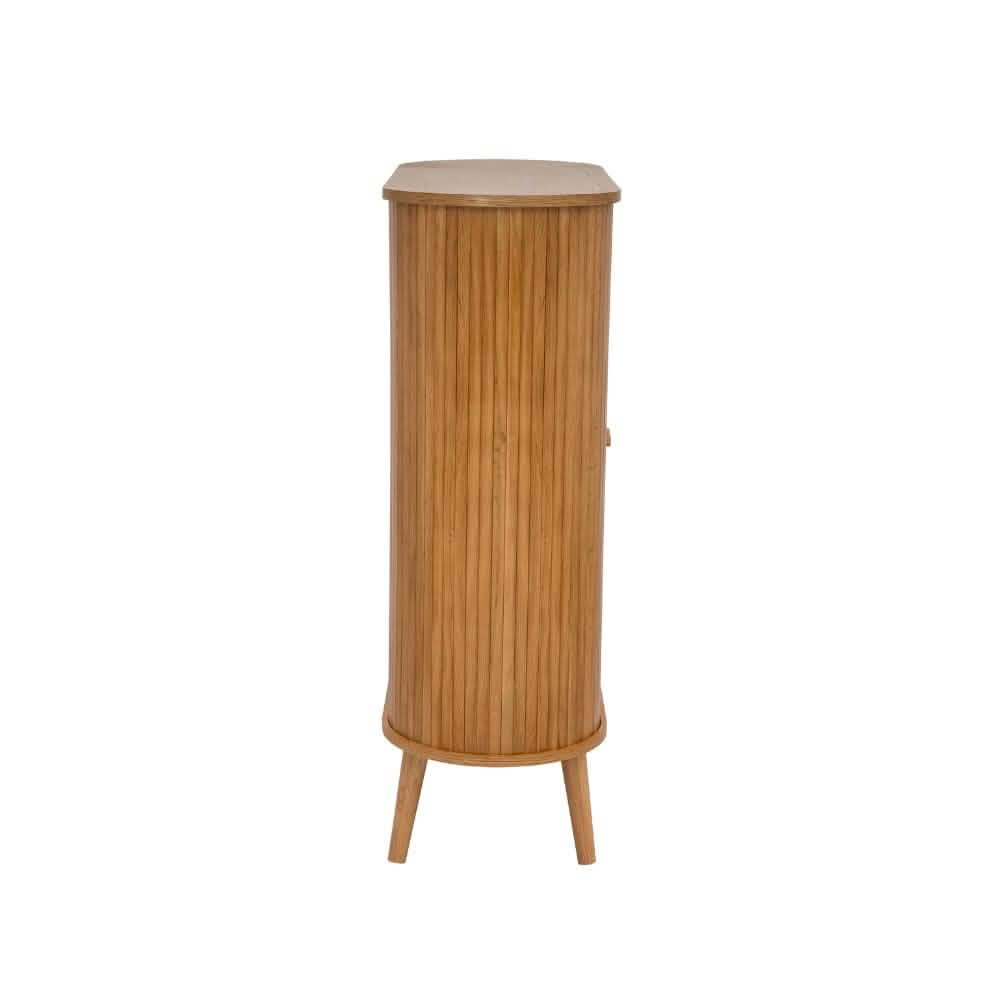 Trewood Jalousi skab i Natur Eg - 100 cm - Hofstra & Wagner