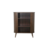 Trewood Jalousi skab i Smoked Eg - 100 cm - Hofstra & Wagner