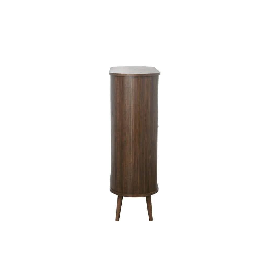 Trewood Jalousi skab i Smoked Eg - 100 cm - Hofstra & Wagner