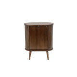 Trewood Jalousi skab lille i Smoked Eg - 70 cm - Hofstra & Wagner