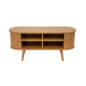 Trewood TV bord i Natur Eg - 120 cm - Hofstra & Wagner