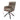Vienna Spisebordsstol med drejefunktion - Grå/brun Stof - Hofstra & Wagner